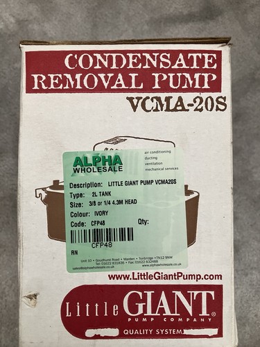 Giant condensate removal - giant,