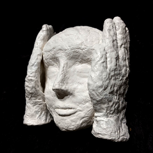 Woman papier mache - woman, folk