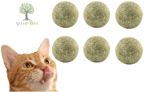 Natural catnip cat balls 12 - cat,