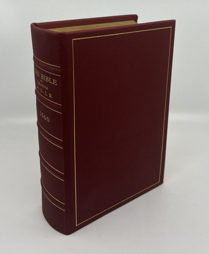 Geneva bible 1560 leather - bible, of