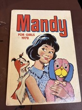 Mandy For girls 1978 Annual Hardback Ex Condition