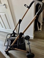 Stylish Rose Gold Pet Stroller