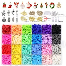 10000+ Christmas Clay Beads