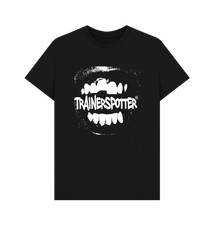 PREMIUM OFFICIAL Trainer Spotter Trainer Spotter Mouth Black T-Shirt