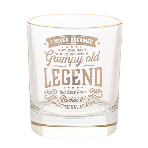 Legend tumbler glass grumpy - glass,