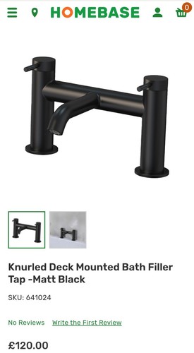 Homebase knurled deck mounted - knurled,