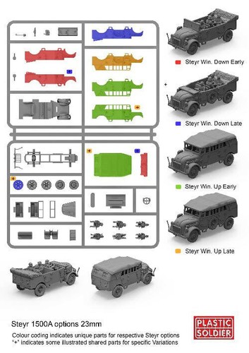 Psc german steyr heavy - car, 1