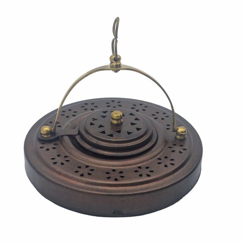 Copper brass lantern antique - /,