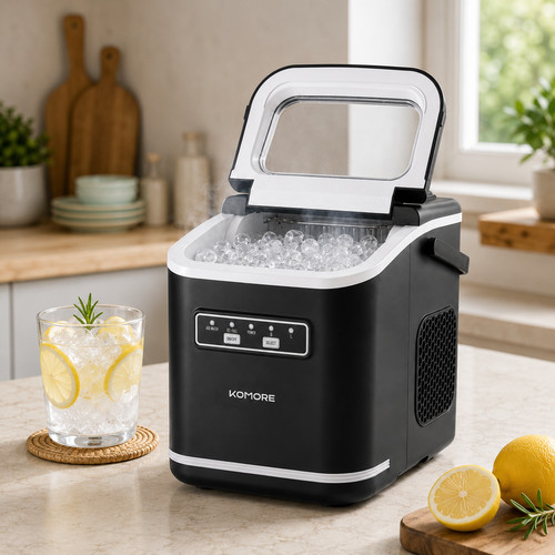 Komore ice maker machine - ice,