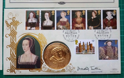 1997 henry viii - henry, fdc
