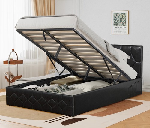 Modernique black faux leather - modernique,