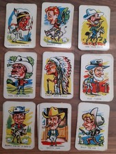 Vintage COWBOYS & INDIANS 1960's SNAP Card Game by CLIFFORD - Made in England