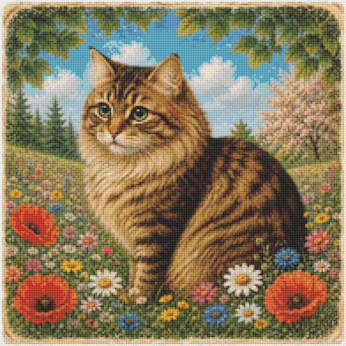 Cymric kitten cat summer - kitten,