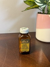 Vintage Anacin Analgesic Tablet Full Glass Pill Bottle