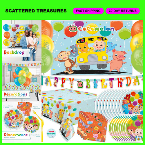 Cocomelon birthday party - birthday,