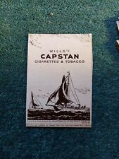 Sa25 Ephemera 1946 advert will's capstan cigarettes sail boat 