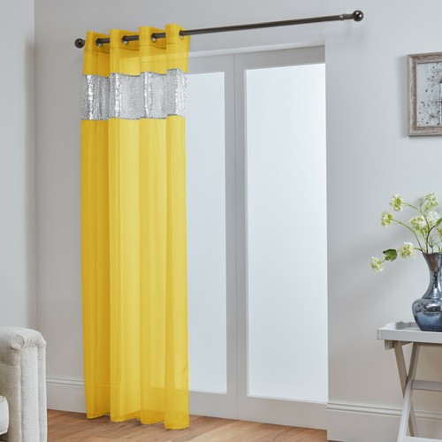 Sparkle voile eyelet - voile, curtain