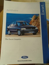 Ford Escort Acapulco brochure