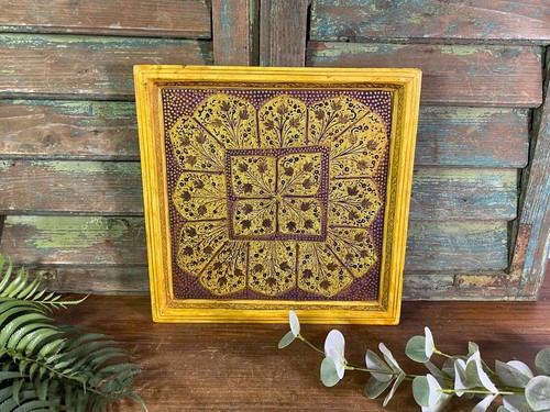 Vintage original kashmiri hand - vintage,