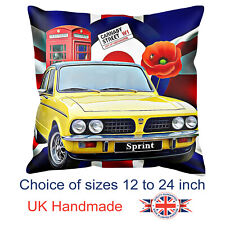 Car Art Dolomite Sprint Cushion Dolomite Sprint Pillow Personalised Unofficial