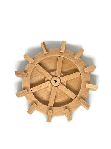 Cuckoo clock water wheel - water,