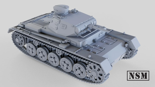 Wwii panzer iii - iii, ausf