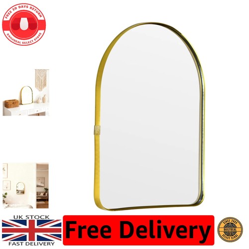 Antique gold arched - antique, mirror