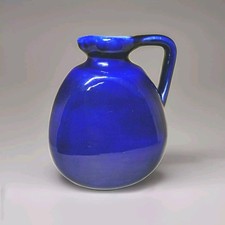 Vintage Attractive Blue Bourne Denby Glazed Pottery Jug