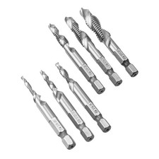 6-Piece SAE Drill Tap Set