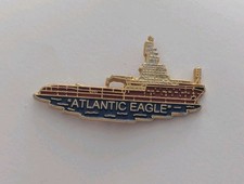Atlantic Eagle Chemical Oil Tanker Pin Badge