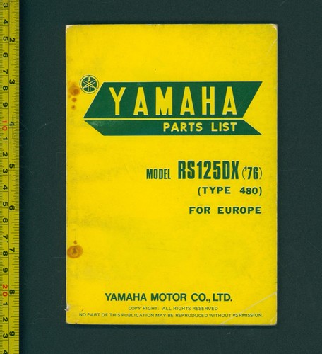 Yamaha rs125dx parts - yamaha,