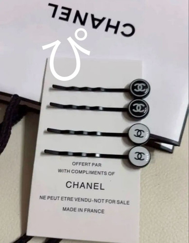 Chanel hairpin set - chanel,