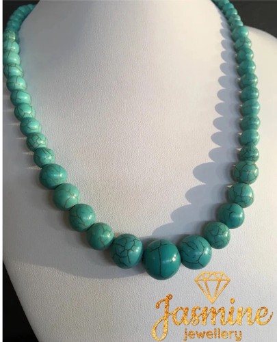 Round turquoise bead - round,