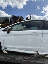 Ford Fiesta MK7.5 St-line Hatch 3 Door 2013-17 Door Bare Front Passenger White