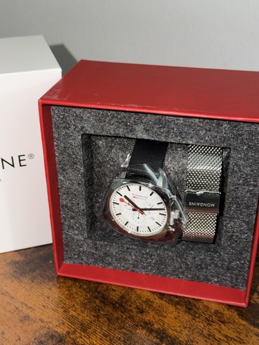 Mondaine msl 41410 lbv - msl.41410.lbv, swiss