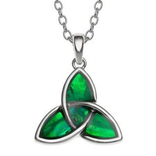 Tide Jewellery Celtic triquetra knot necklace