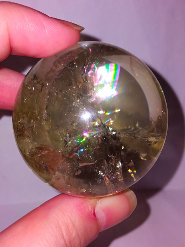 9cm crystal citrine quartz - crystal,