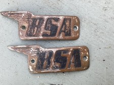 Vintage late 1940's early 1950's BSA wing badge B31 B33 etc