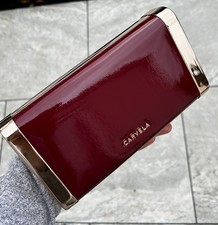 Carvela Clutch Bag Cherry Red