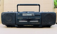 JVC RC-X510 Hyperbass Ghettoblaster Boombox CD Radio Cassette