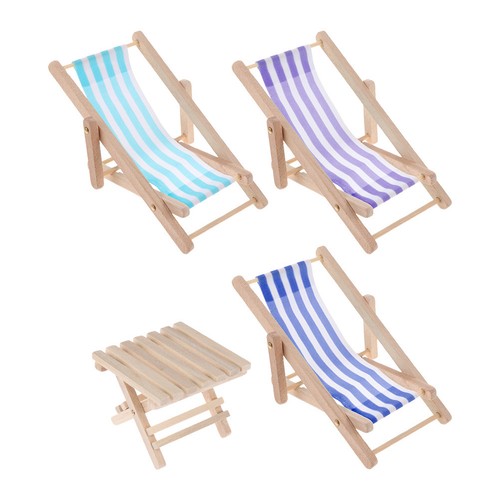 Mini house deck lying chair - house,