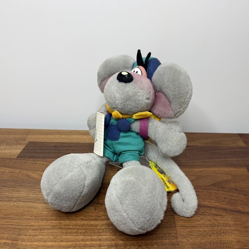 Vintage diddl plush mouse and - plush,