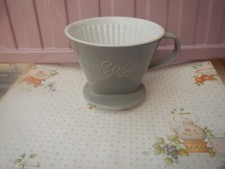 CREANO GREY CERAMIC COFFEE FILTER HOLDER