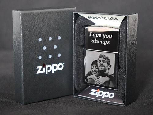 Personalised genuine zippo - personalised,