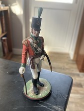 Lovely Studio Painted Charles Stadden Military Pewter Figure Of 87th Irish Foot