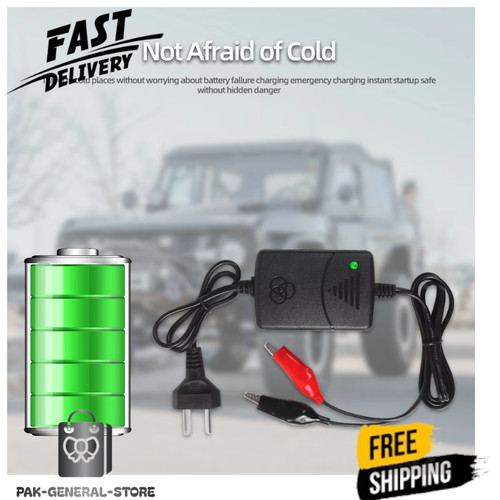 Car battery charger - battery, 12