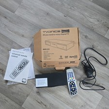 TVonics MDR-252 Freeview Box with Power Supply, Remote, Manual