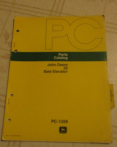 John deere bale elevator - deere,