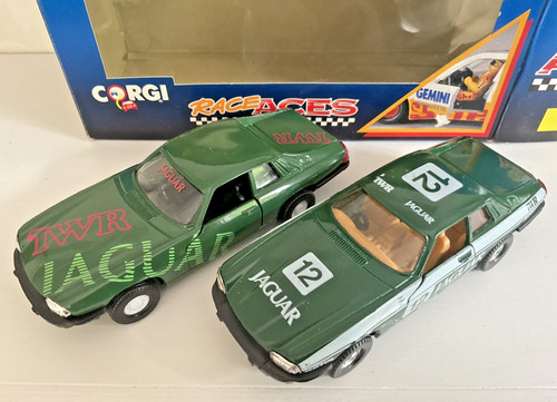 Corgi race aces jaguar - race,