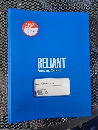 Reliant 5cwt supervan iii - 5cwt,